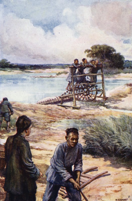 Cina: Una ruota idraulica da Norman Hardy