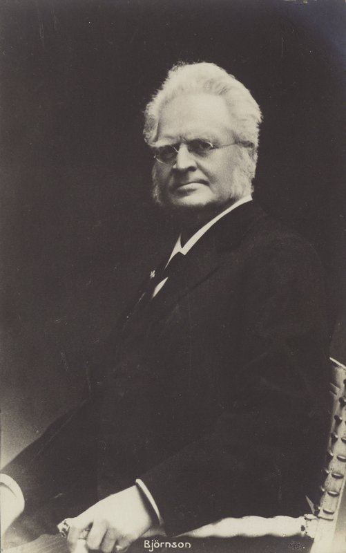 Bjornstjerne Bjornson, compositore norvegese (1832-1910) da Norwegian Photographer