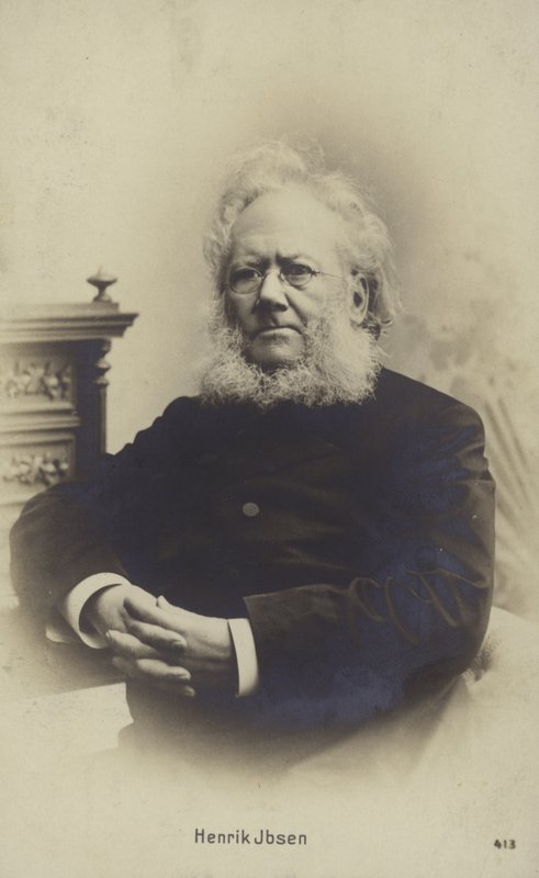 Henrik Ibsen, drammaturgo norvegese da Norwegian Photographer