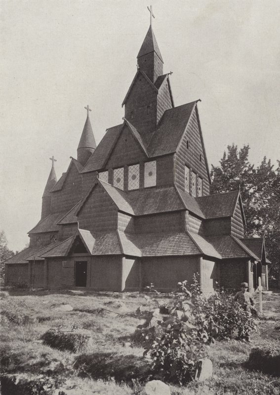 Chiesa di legno di Hitterdal da Norwegian Photographer