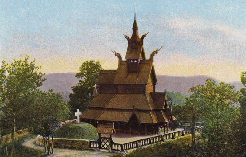 Norvegia: Fantoft Stavkirke da Norwegian Photographer