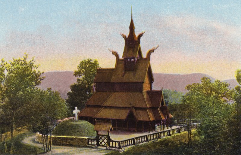 Norvegia: Fantoft Stavkirke da Norwegian Photographer