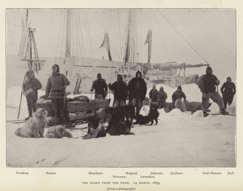 La partenza dalla Fram da Norwegian Photographer