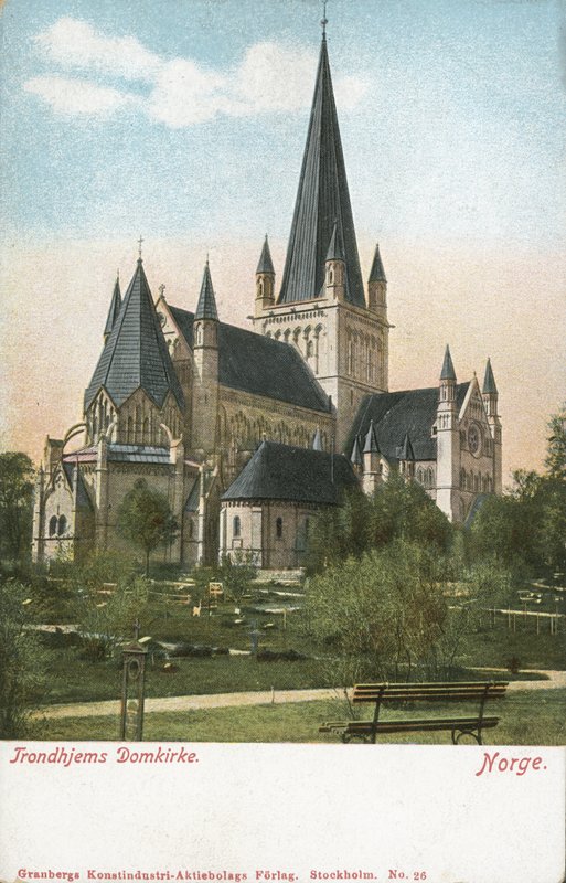Cattedrale di Trondheim, Norvegia da Norwegian Photographer