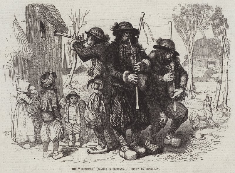 I Sonneurs (Waits) in Bretagna da Octave Penguilly l