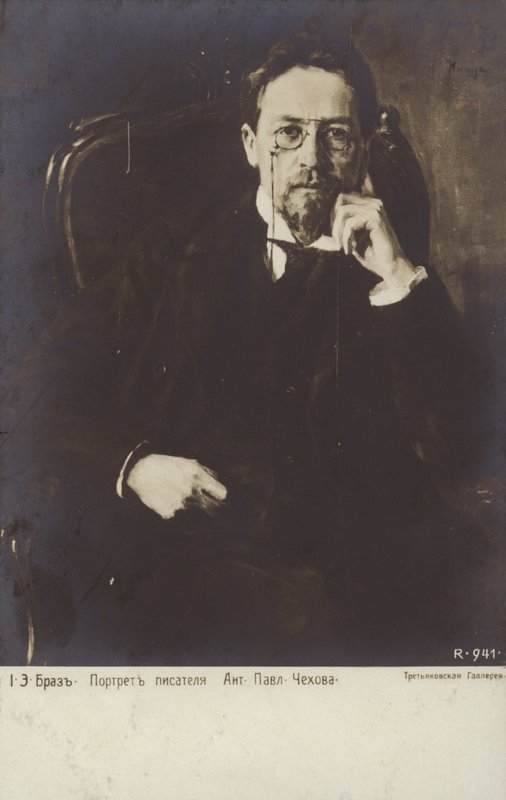 Anton Čechov, scrittore di racconti brevi e drammaturgo russo da Osip Emmanuilovich Braz