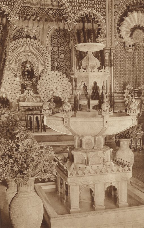 Chiosco moresco, vicino al castello di Linderhof del re bavarese da Otto Ballerstedt