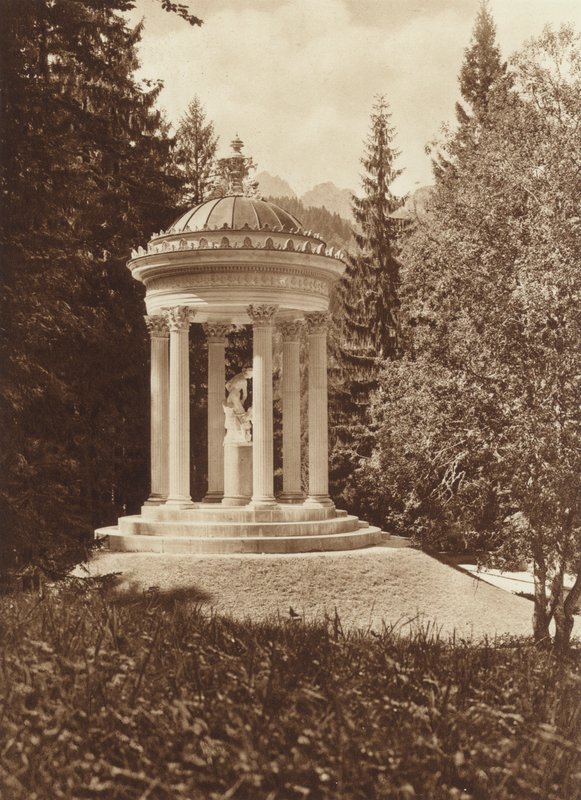 Parco del castello di Linderhof del re bavarese, Padiglione di Venere da Otto Ballerstedt