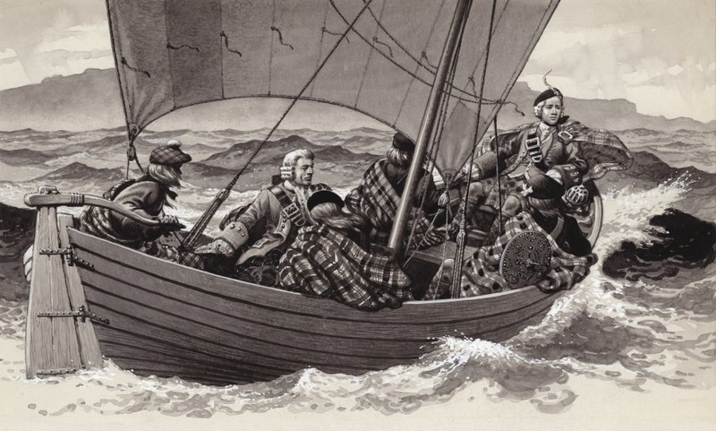 Bonnie Prince Charlie parte per l