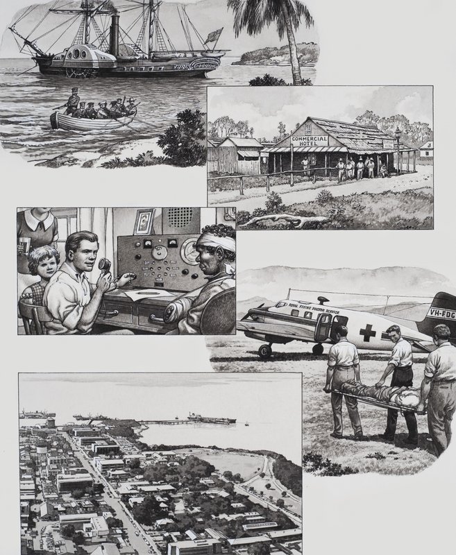 Darwin, Australia da Pat (1907-95) Nicolle