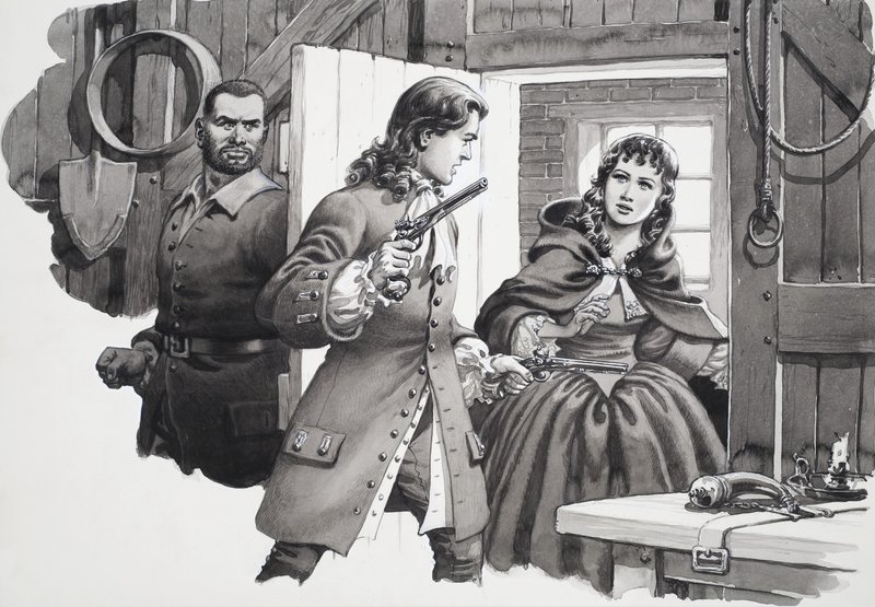 La ragazza dal mantello grigio da Pat (1907 95) Nicolle