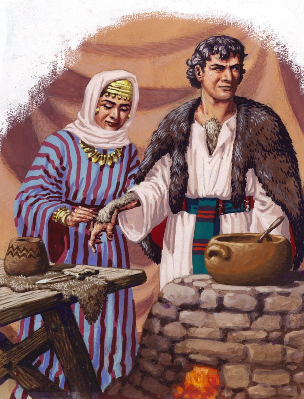Jocob travestito dalla madre (gouache su carta) da Pat (1907-95) Nicolle
