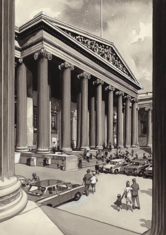 Il British Museum negli anni 