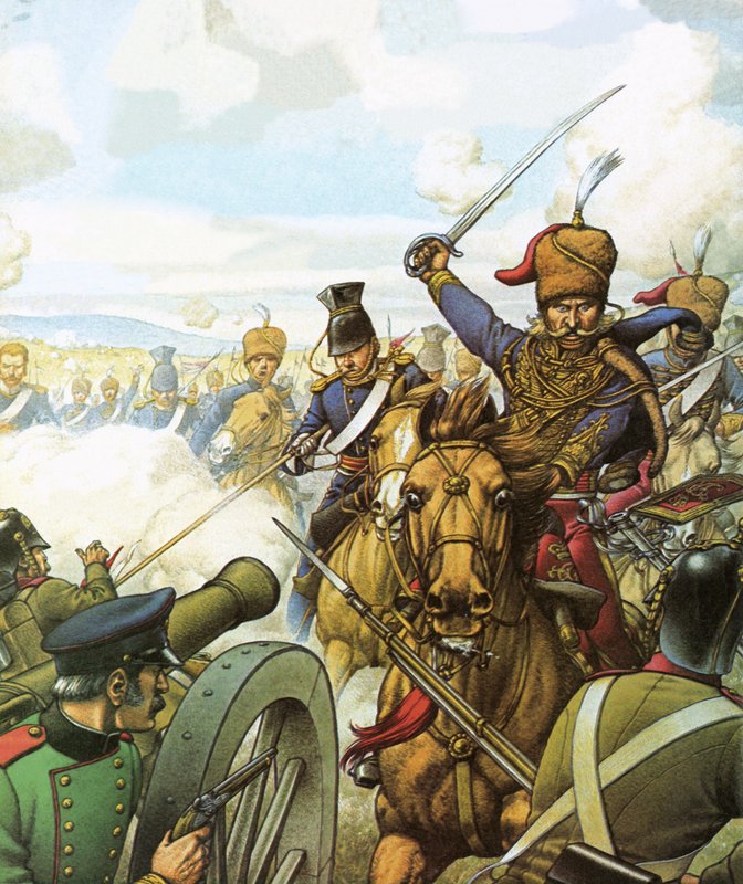 La carica della brigata leggera da Pat (1907-95) Nicolle