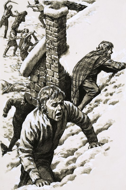 Battaglia scozzese non identificata da Pat (1907-95) Nicolle