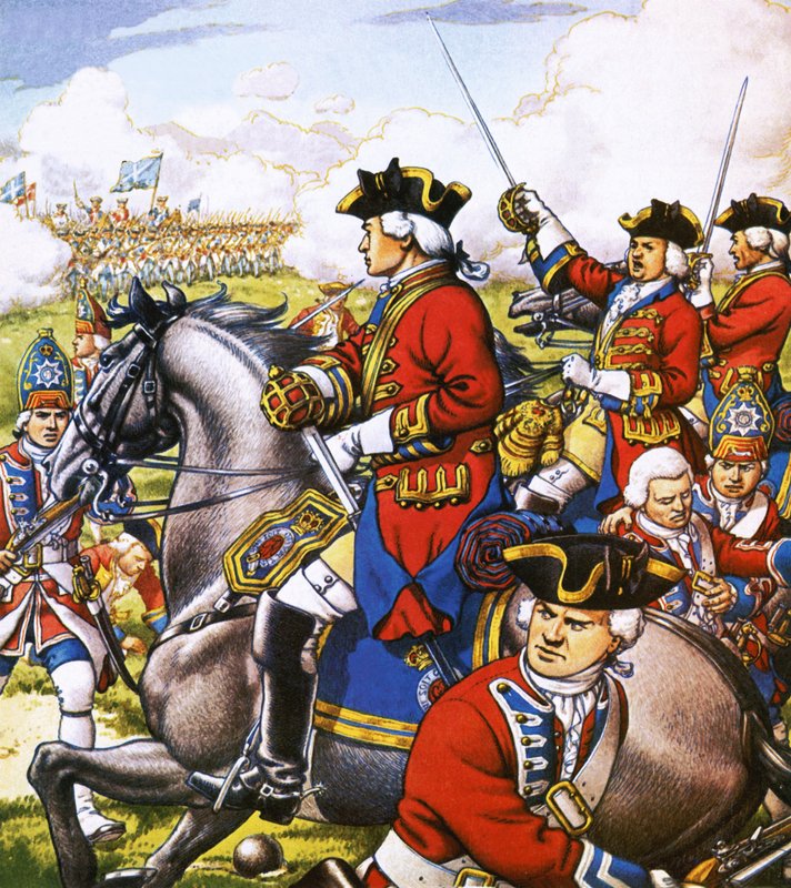 Le Life Guards britanniche contro i francesi da Pat (1907 95) Nicolle