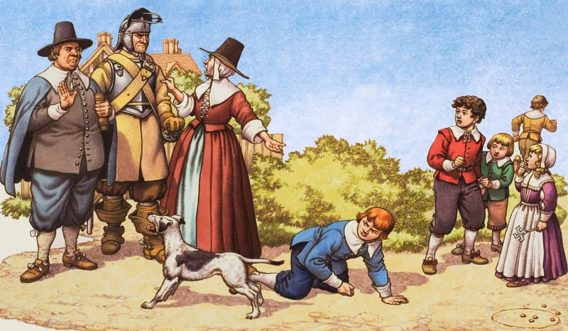 Giocare nella Londra puritana da Pat (1907 95) Nicolle