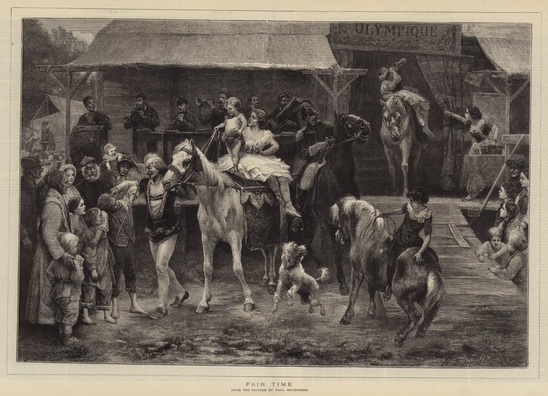 Tempo di fiera da Paul Friedrich Meyerheim