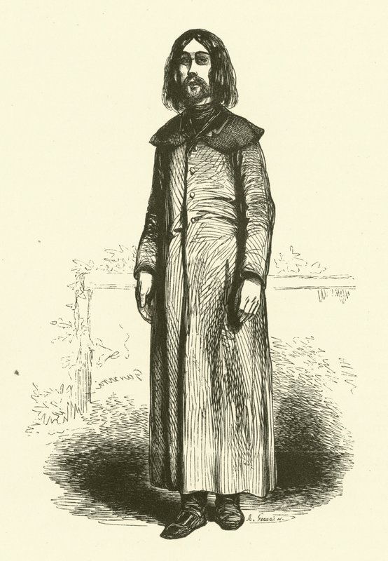 Il poeta da Paul after Gavarni