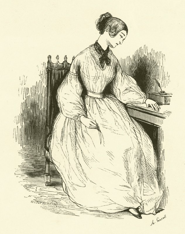 La giovane signora da Paul after Gavarni