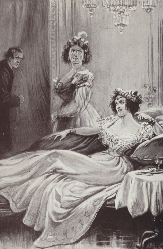 Illustrazione per Barchester Towers di Anthony Trollope da Paul (after) Hardy
