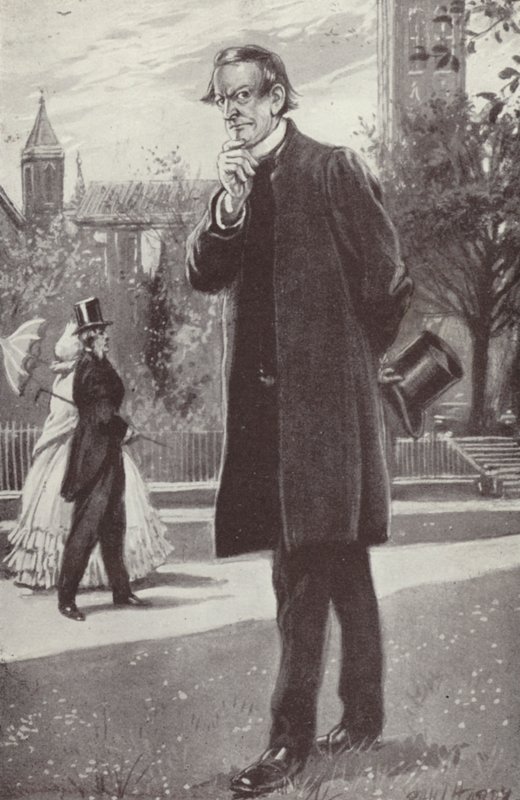 Illustrazione per Barchester Towers di Anthony Trollope da Paul Hardy