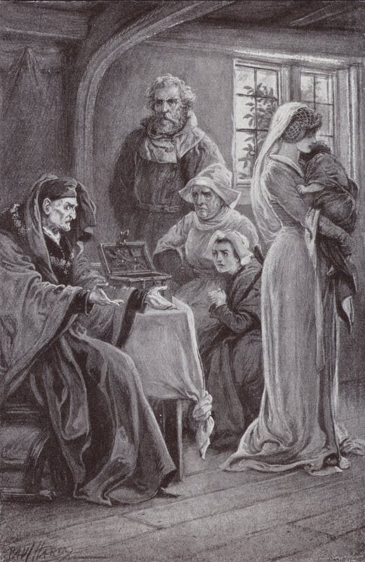 Illustrazione per The Cloister and The Hearth di Charles Reade da Paul Hardy