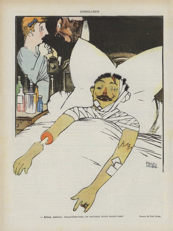 Illustrazione per Le Rire da Paul Iribe