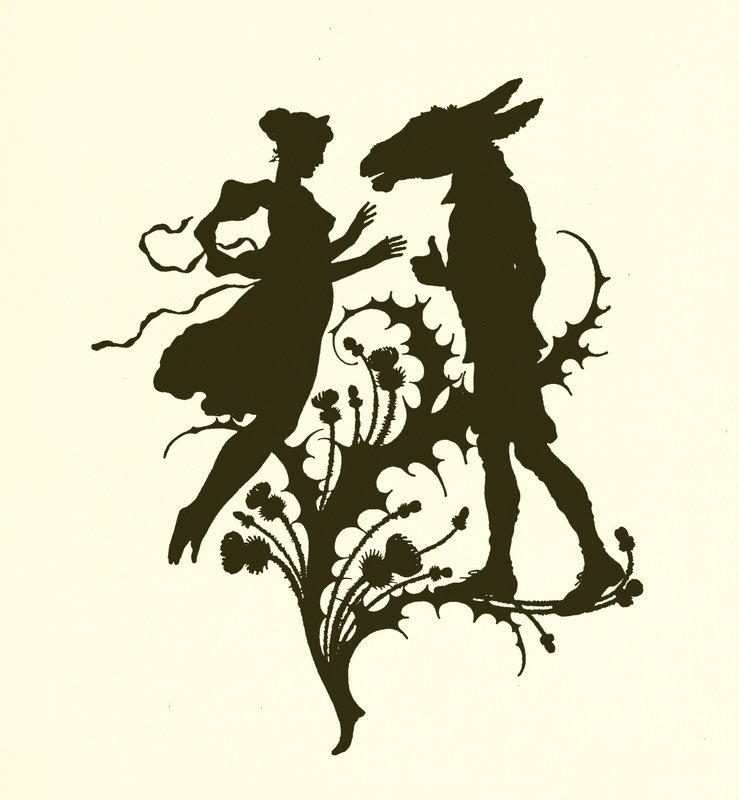 Sogno di una notte di mezza estate, silhouette da Paul Konewka