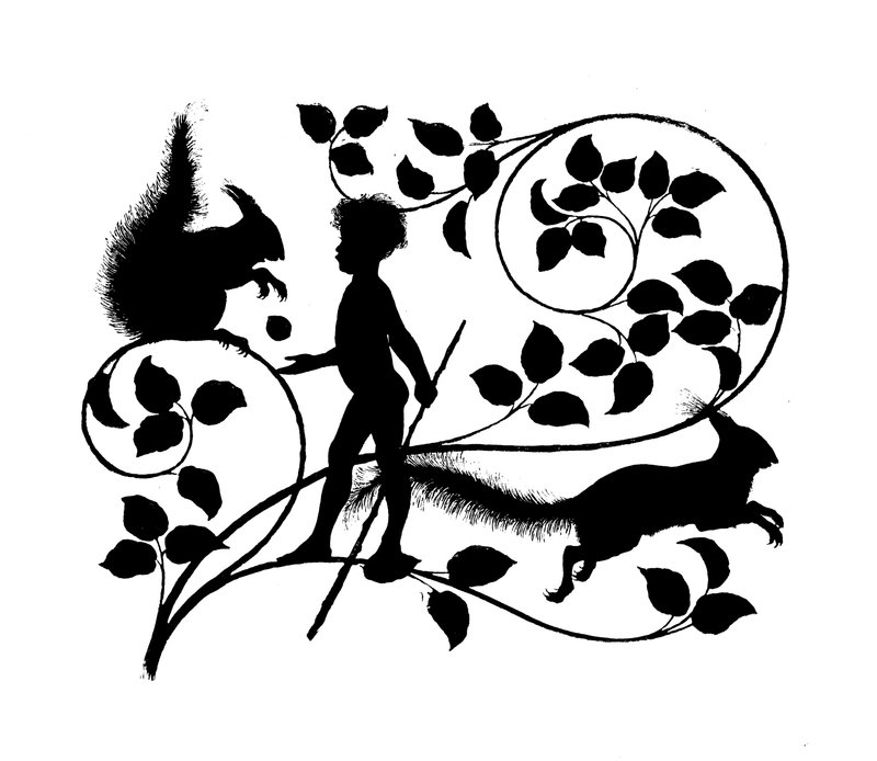 Silhouette per Puks Natlige Bedrifter da Paul Konewka