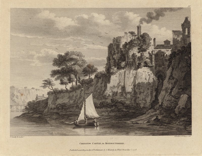 Castello di Chepstow da Paul Sandby