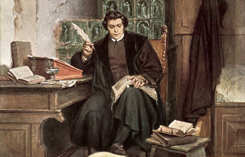 Martin Lutero, maggio 1521 a marzo 1522 da Friedrich Paul Thumann