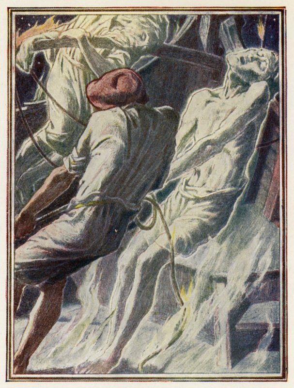 Illustrazione per Il marinaio antico di Coleridge da Paul Vincent Woodroffe