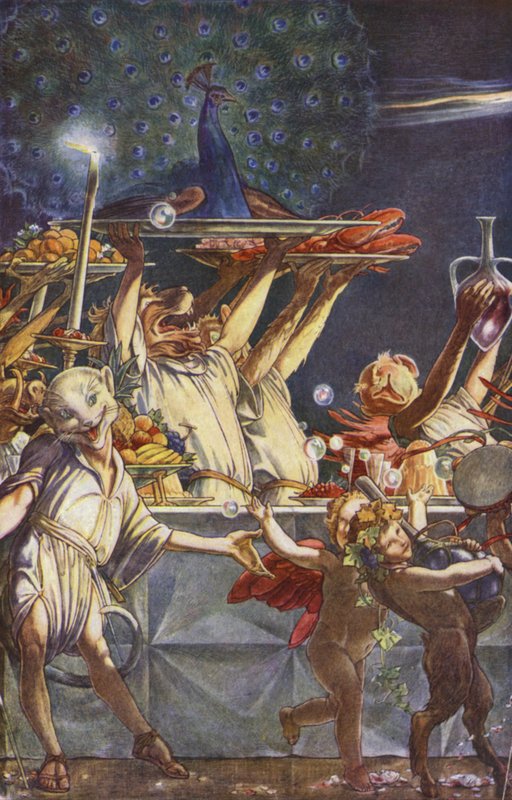 La tempesta di William Shakespeare, Atto III, Scena 3 da Paul Vincent Woodroffe
