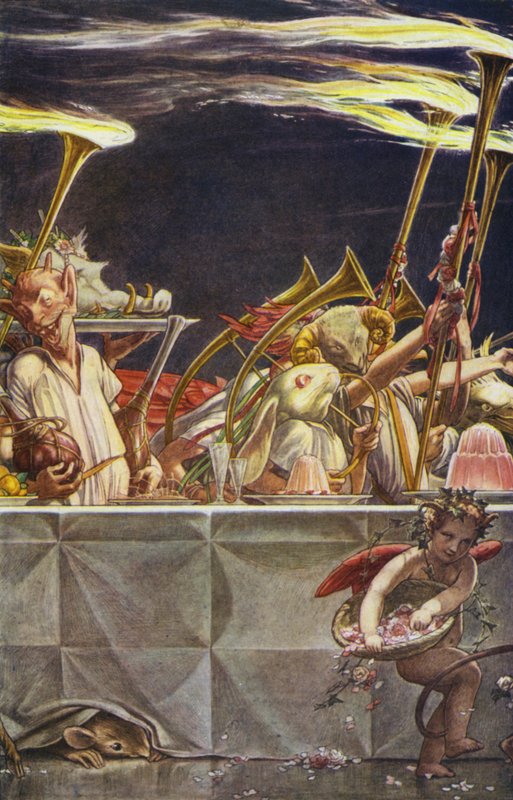 La Tempesta di William Shakespeare, Atto III, Scena 3 da Paul Vincent Woodroffe