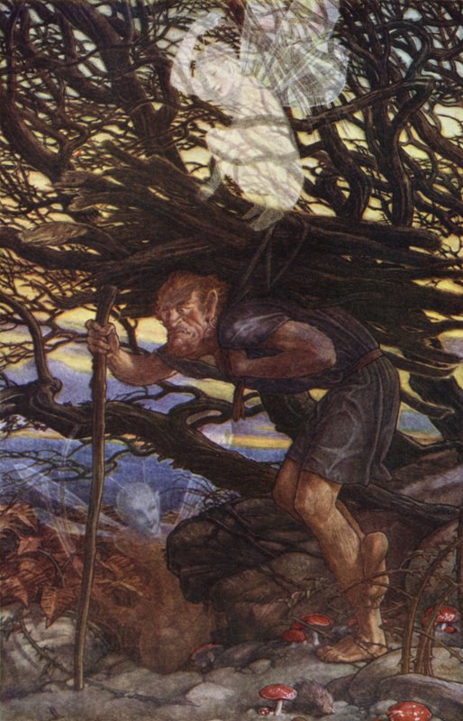 La tempesta di William Shakespeare, Atto II, Scena 2 da Paul Vincent Woodroffe