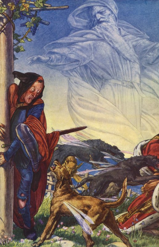 La Tempesta di William Shakespeare, Atto IV, Scena 1 da Paul Vincent Woodroffe