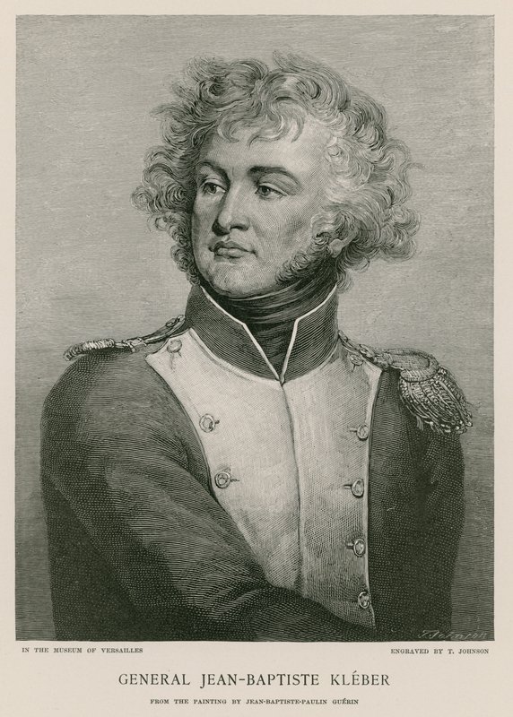 Generale Jean Baptiste Kleber da Paulin Jean Baptiste Guerin