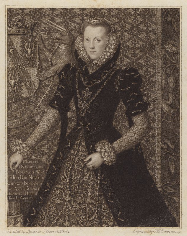 Margherita, Duchessa di Norfolk da Peltro William Tomkins