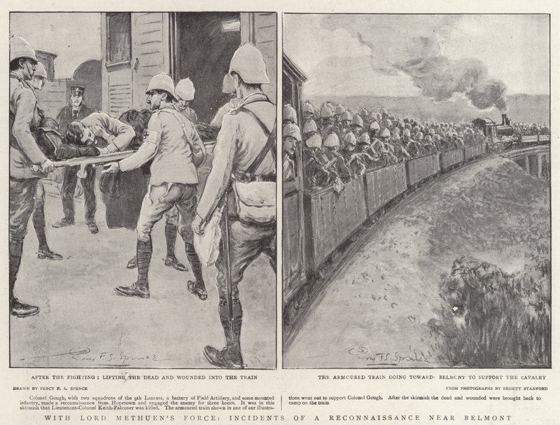 Con la Forza del Signore Methuen, Incidenti di una Ricognizione vicino a Belmont da Percy F.S. Spence