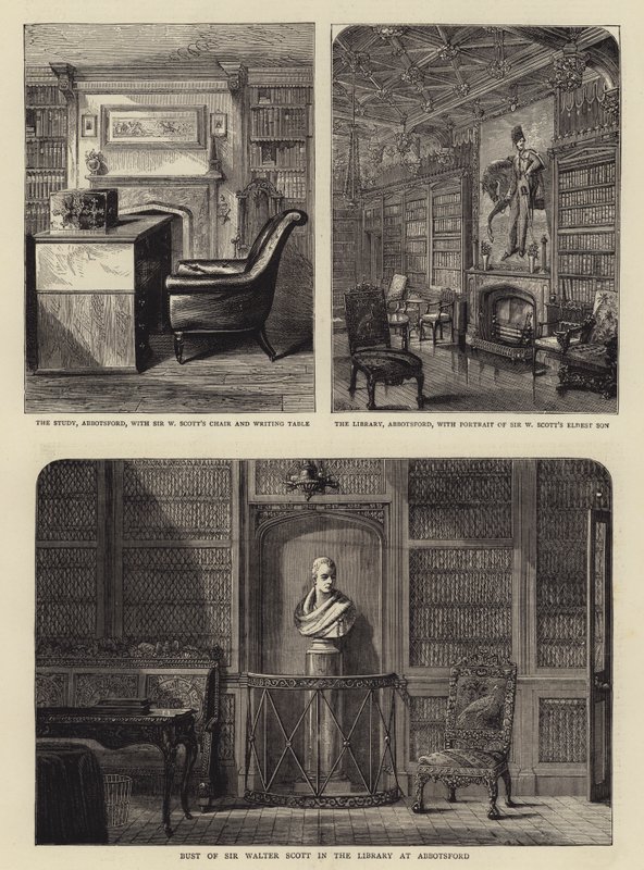 Centenario di Sir Walter Scott da Percy William Justyne