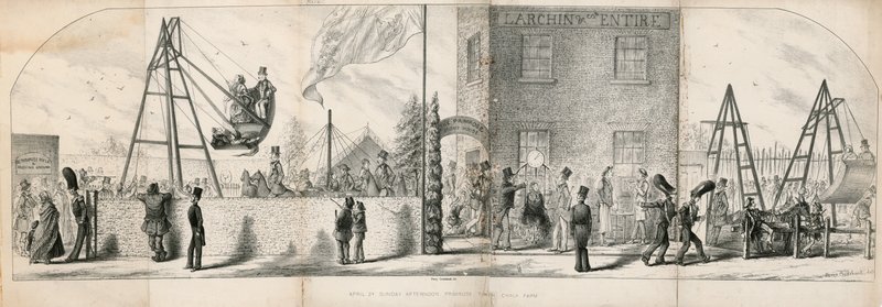 24 aprile, domenica pomeriggio, Primrose Tavern, Chalk Farm da Percy Cruikshank