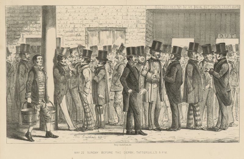Domenica prima del Derby da Percy Cruikshank