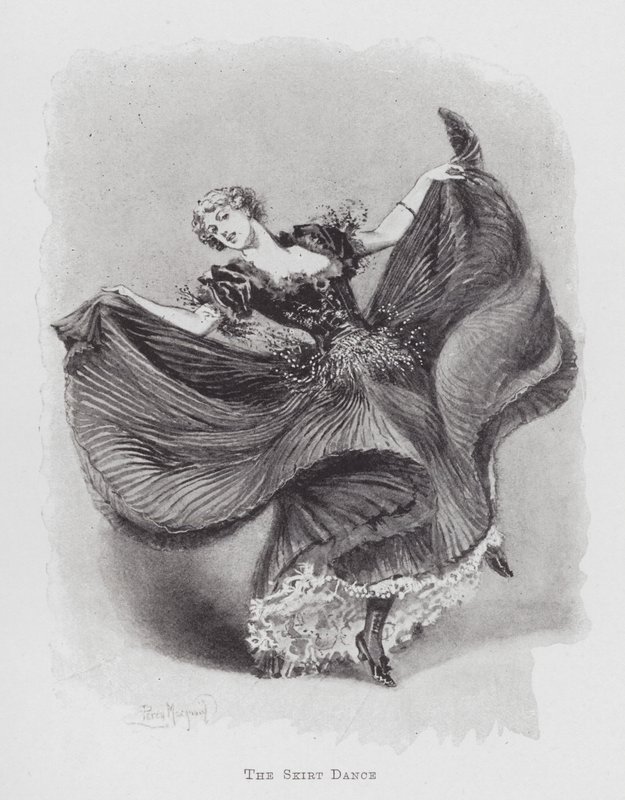 La danza della gonna da Percy Macquoid