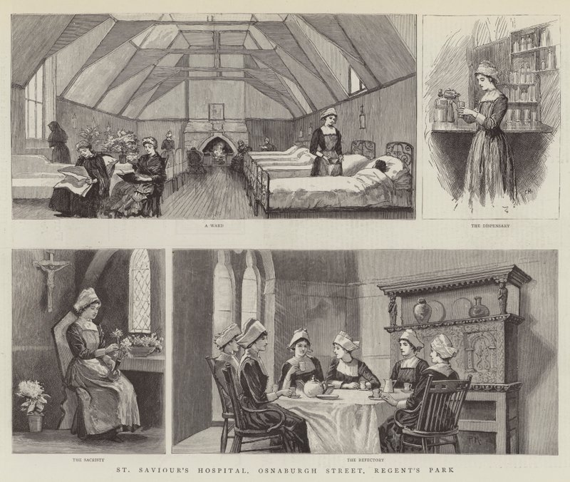 Ospedale di San Salvatore, Osnaburgh Street, Regent