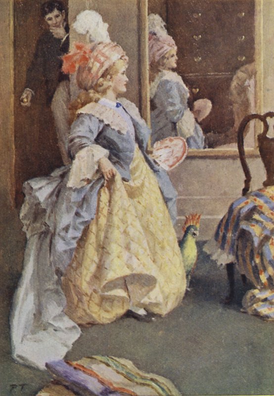 Illustrazione per Piccole donne di Louis M. Alcott da Percy Tarrant