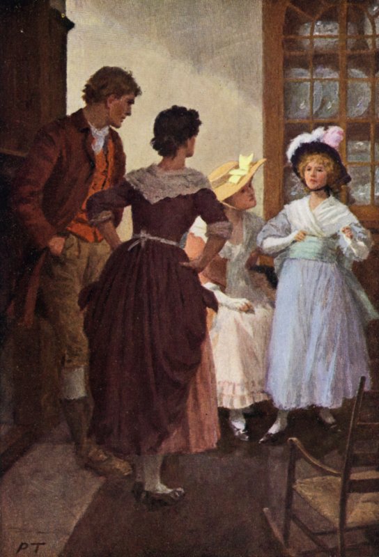 Illustrazione per Cime tempestose di Emily Bronte da Percy Tarrant