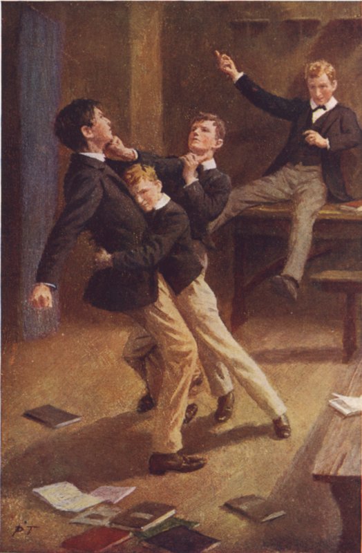 I tre vacillarono per un momento, e poi caddero da Percy Tarrant