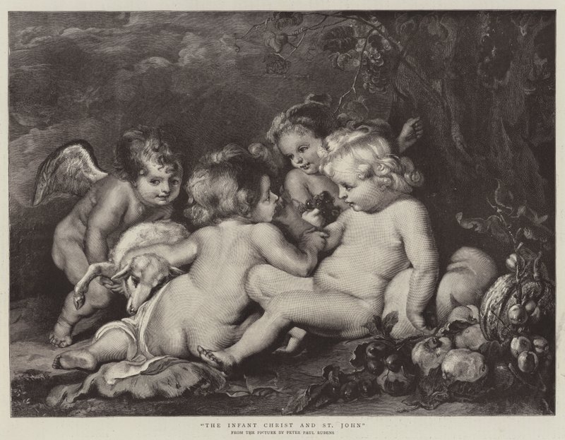 Il Bambino Gesù e San Giovanni da Peter Paul Rubens