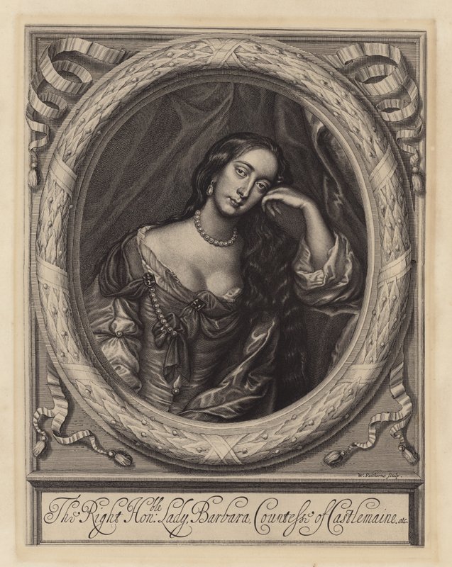 Barbara Villiers, contessa di Castlemaine, amante del re Carlo II da Peter (after) Lely